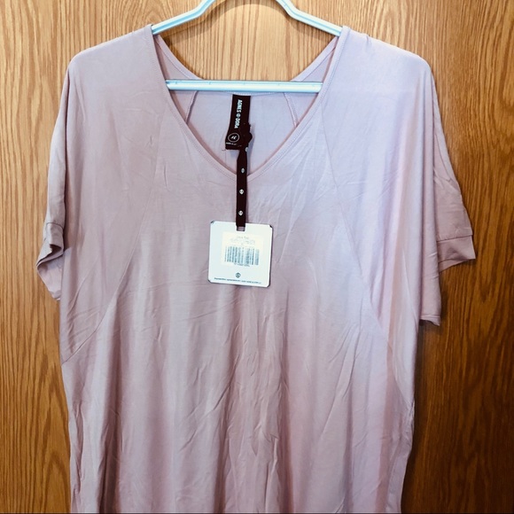 Agnes & Dora Heathered Rose Love Top XL - Picture 2 of 3